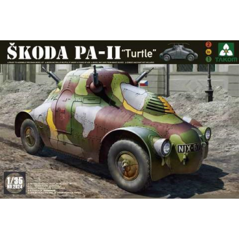 ŚKODA PA-II   ( "TURTLE" ) skala 1/35